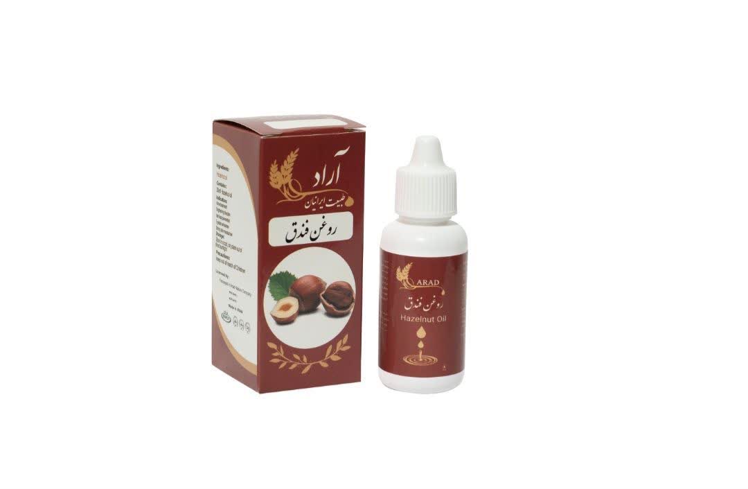 عکس روغن فندق برند آراد