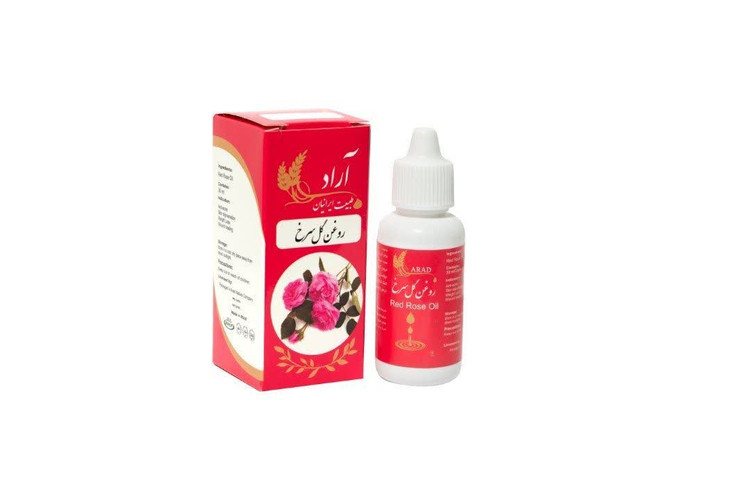 روغن گل سرخ برند آراد