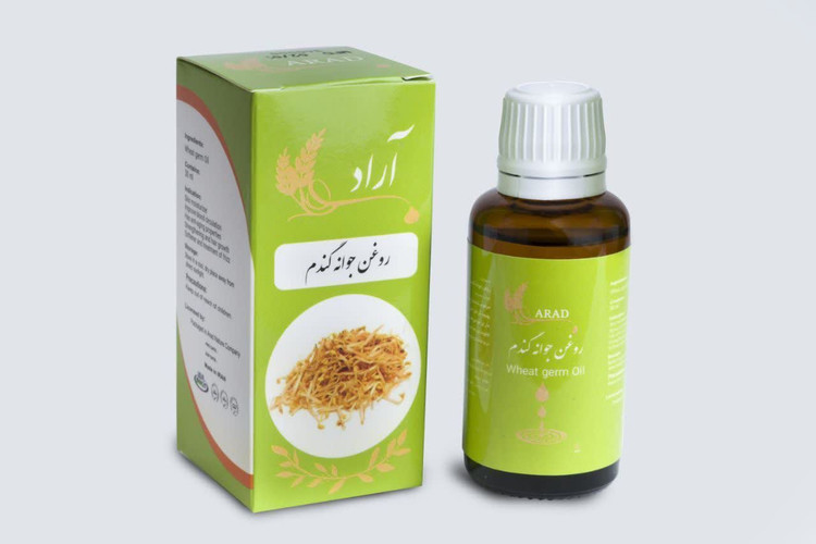 روغن جوانه گندم آراد طبیعت ایرانیان ۱۰۰٪ خالص و طبیعی