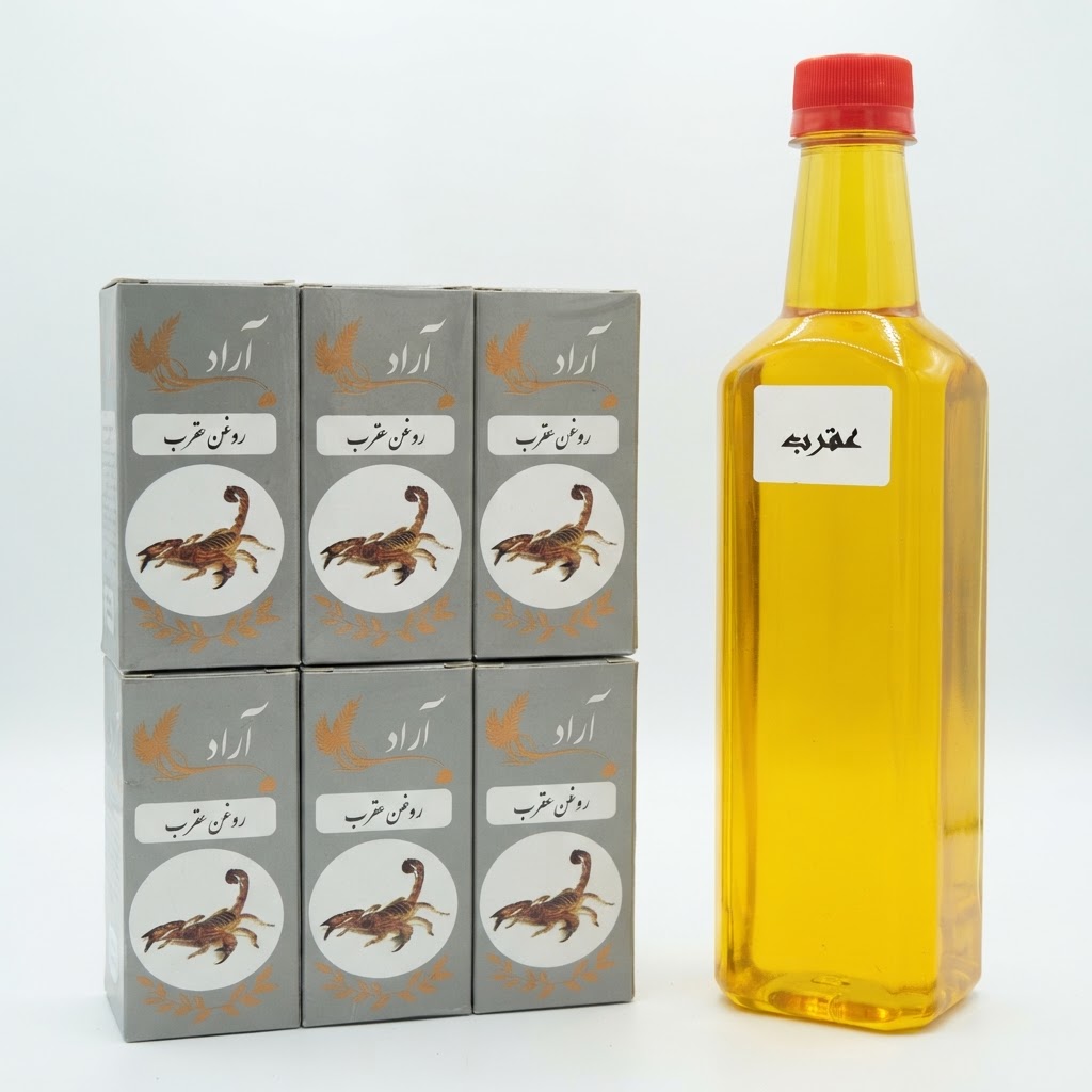 روغن عقرب آراد طبیعت  ایرانیان100%خالص و طبیعی
