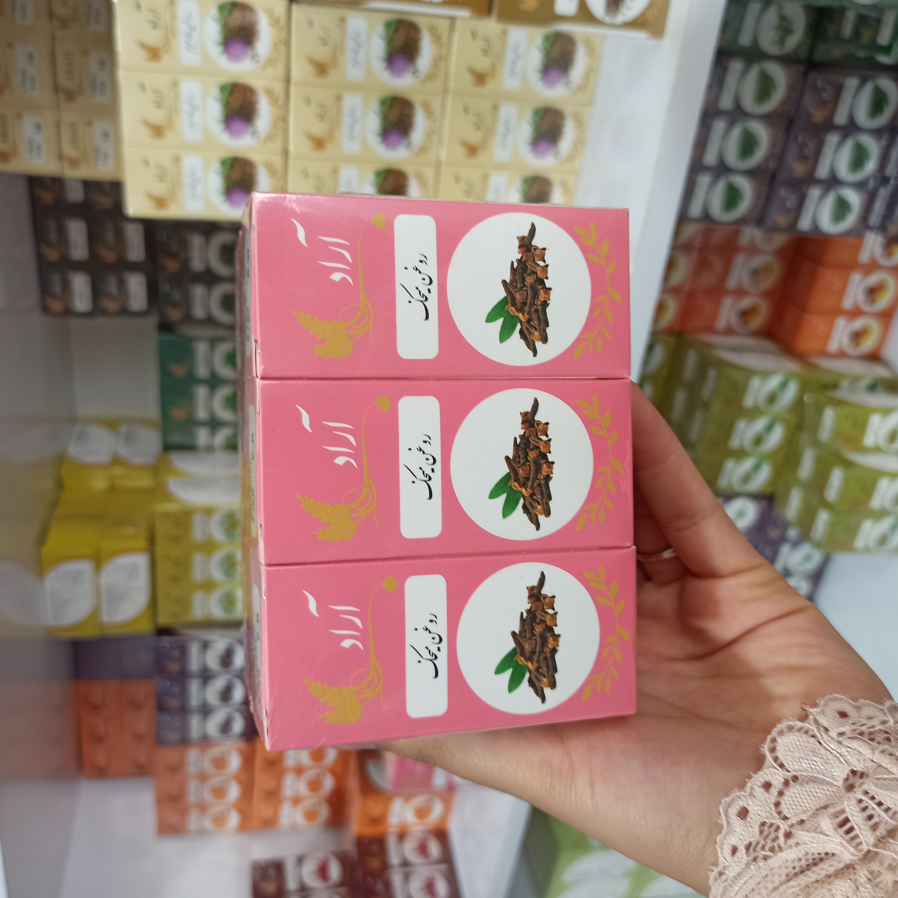 روغن میخک  آراد طبیعت  ایرانیان100%خالص و طبیعی