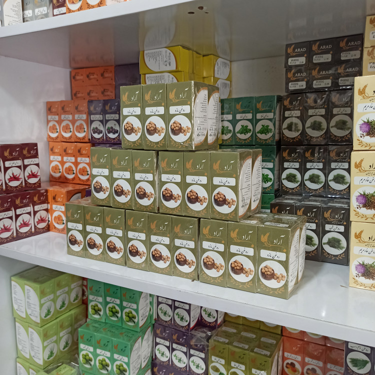 روغن مازو آراد طبیعت ایرانیان100%خالص و طبیعی