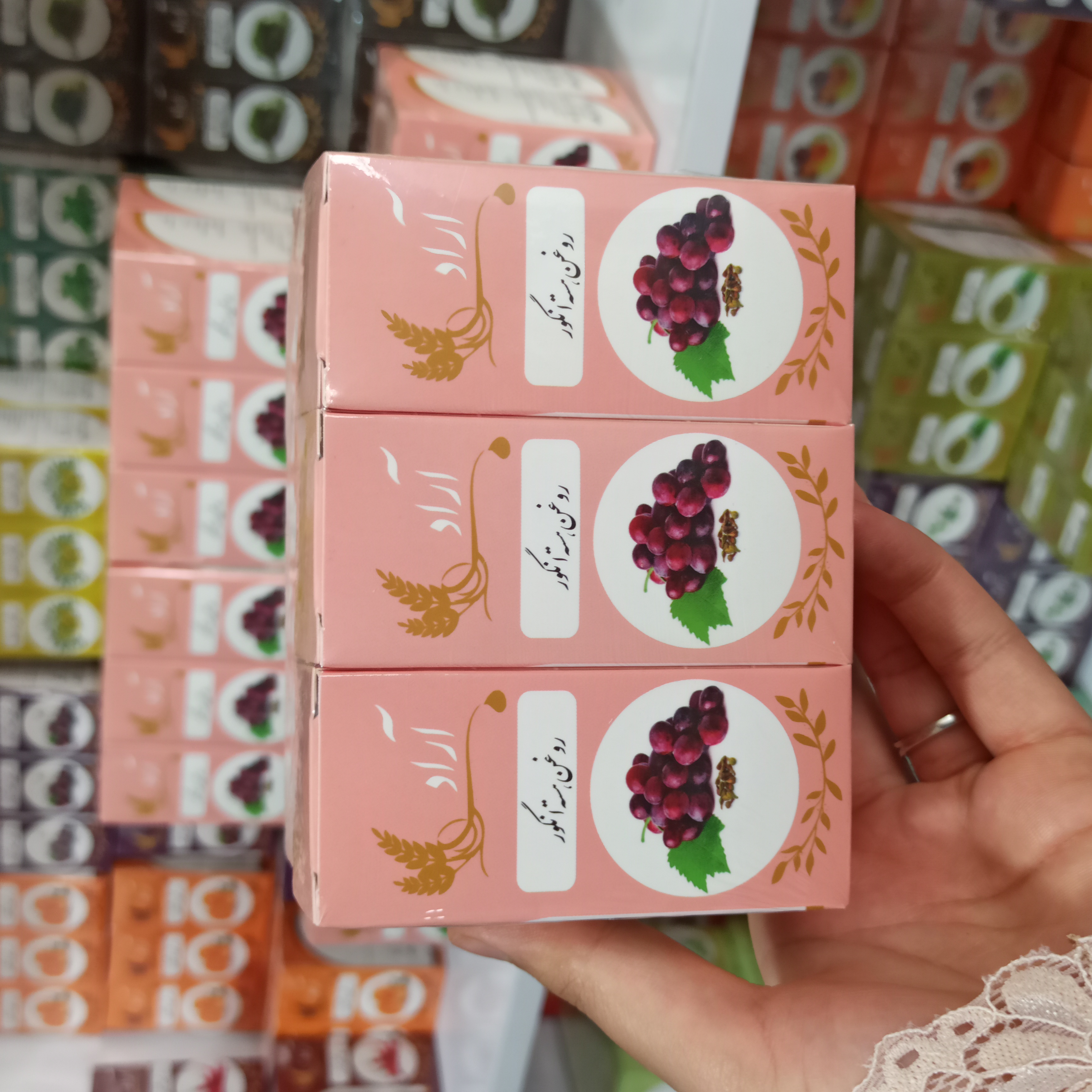 روغن هسته انگور آراد طبیعت ایرانیان  ۱۰۰٪ خالص و طبیعی