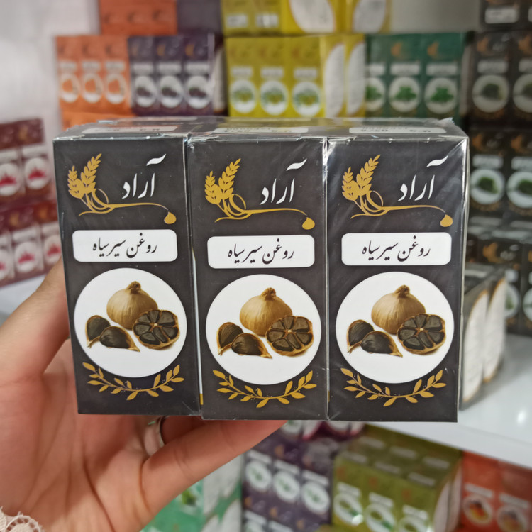 روغن سیر سیاه آراد طبیعت ایرانیان100%خالص و طبیعی