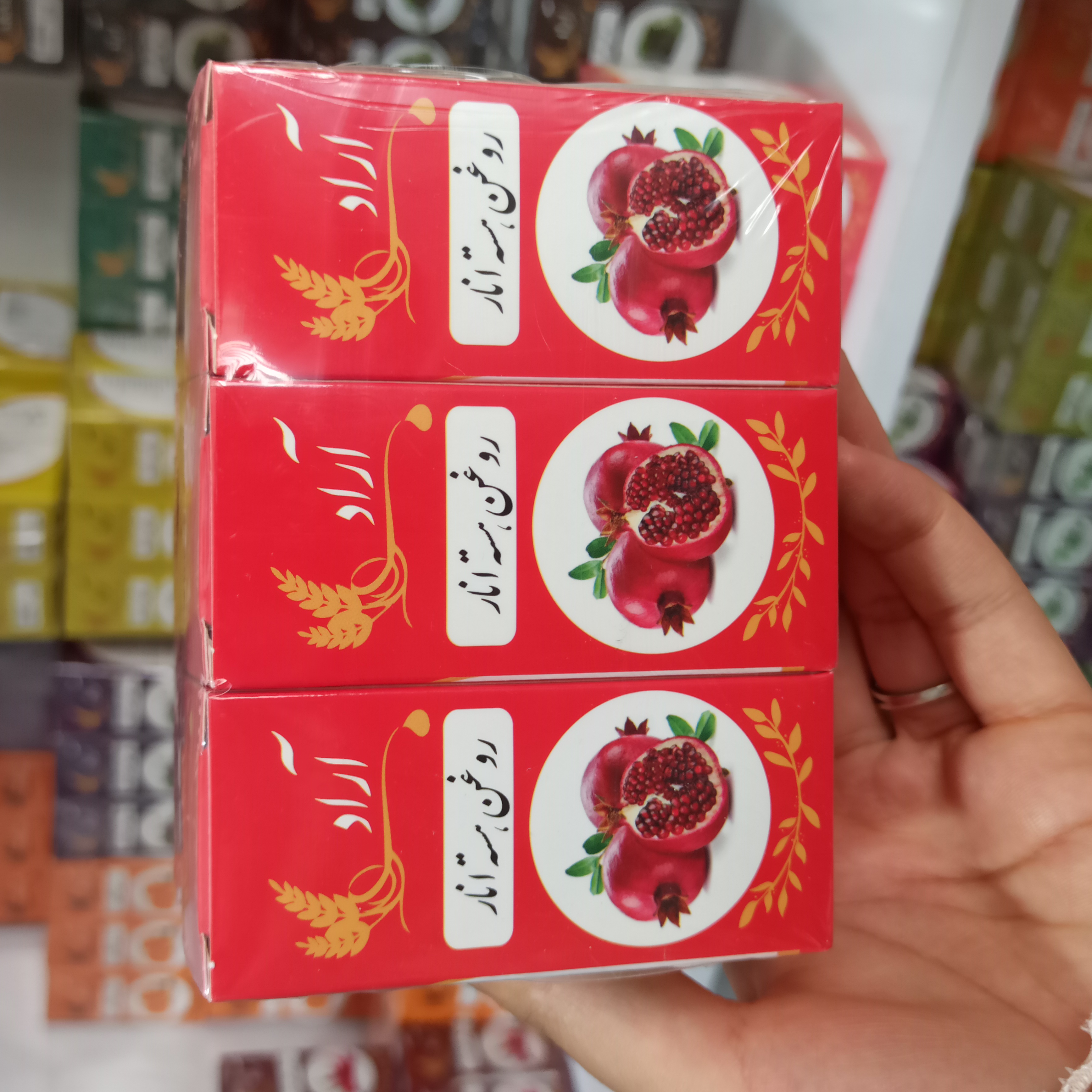 روغن هسته انار آراد طبیعت ایرانیان 100%خالص و طبیعی