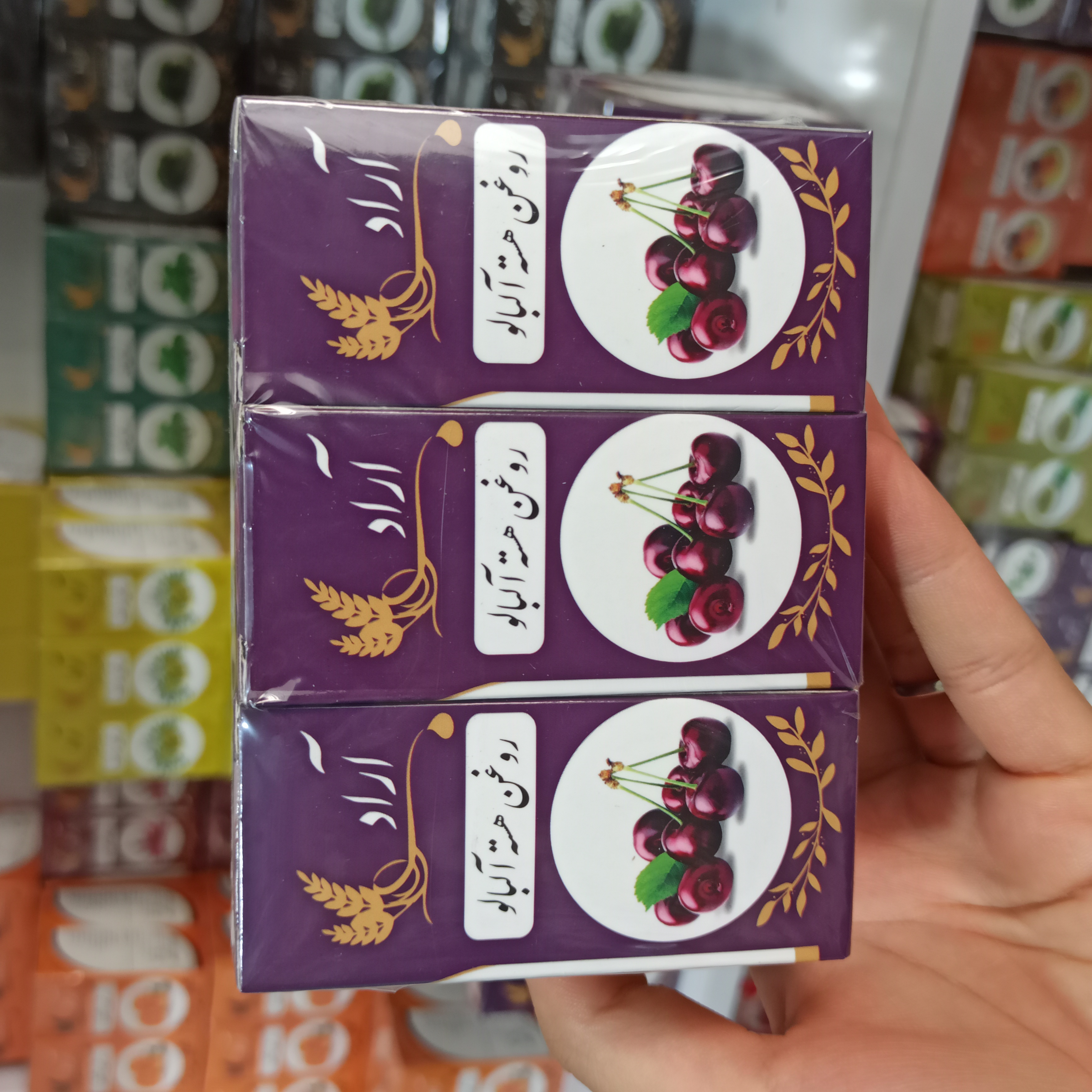 روغن هسته آلبالو  آراد طبیعت ایرانیان ۱۰۰٪ خالص و طبیعی