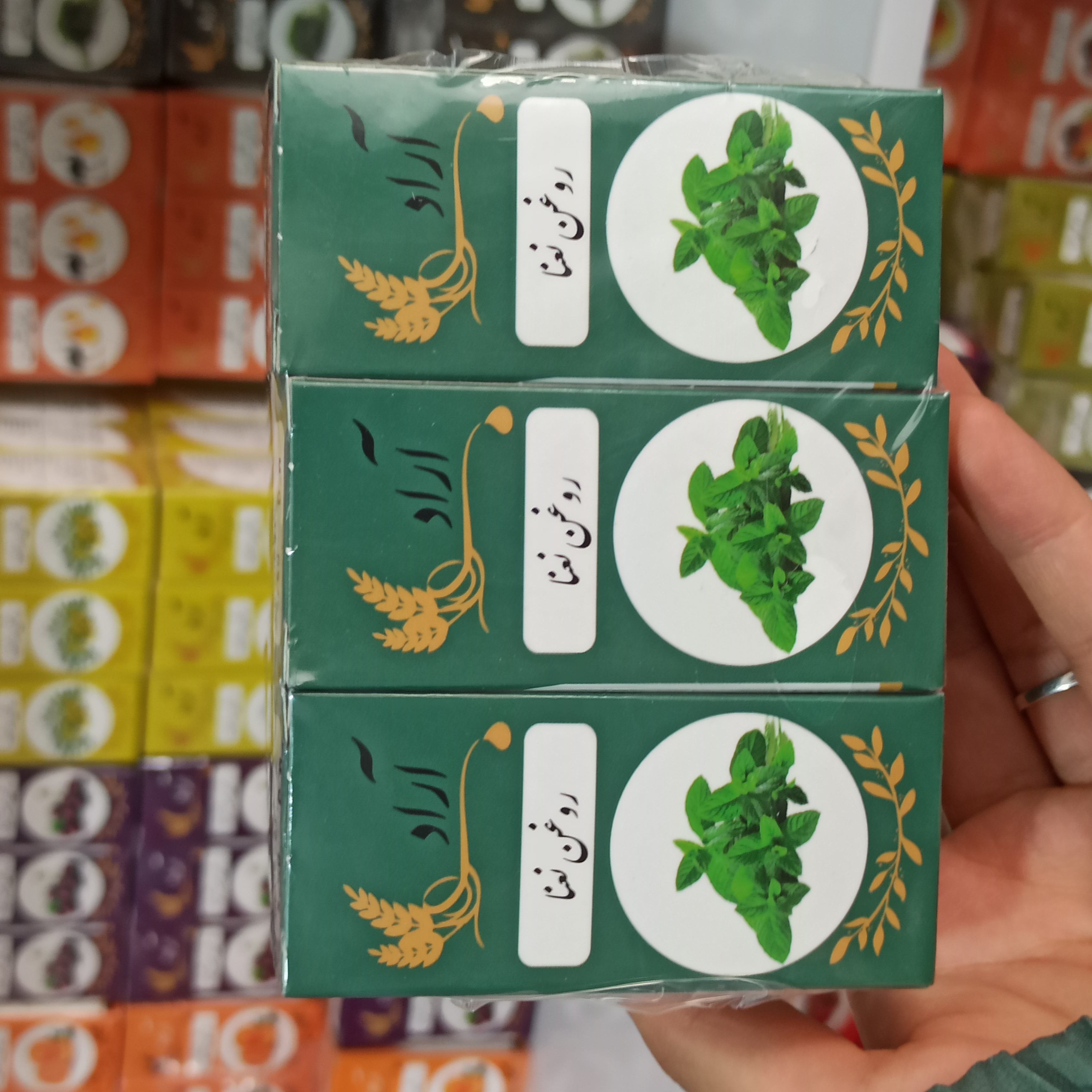 روغن نعنا  آراد  طبیعت  ایرانیان 100%خالص و طبیعی