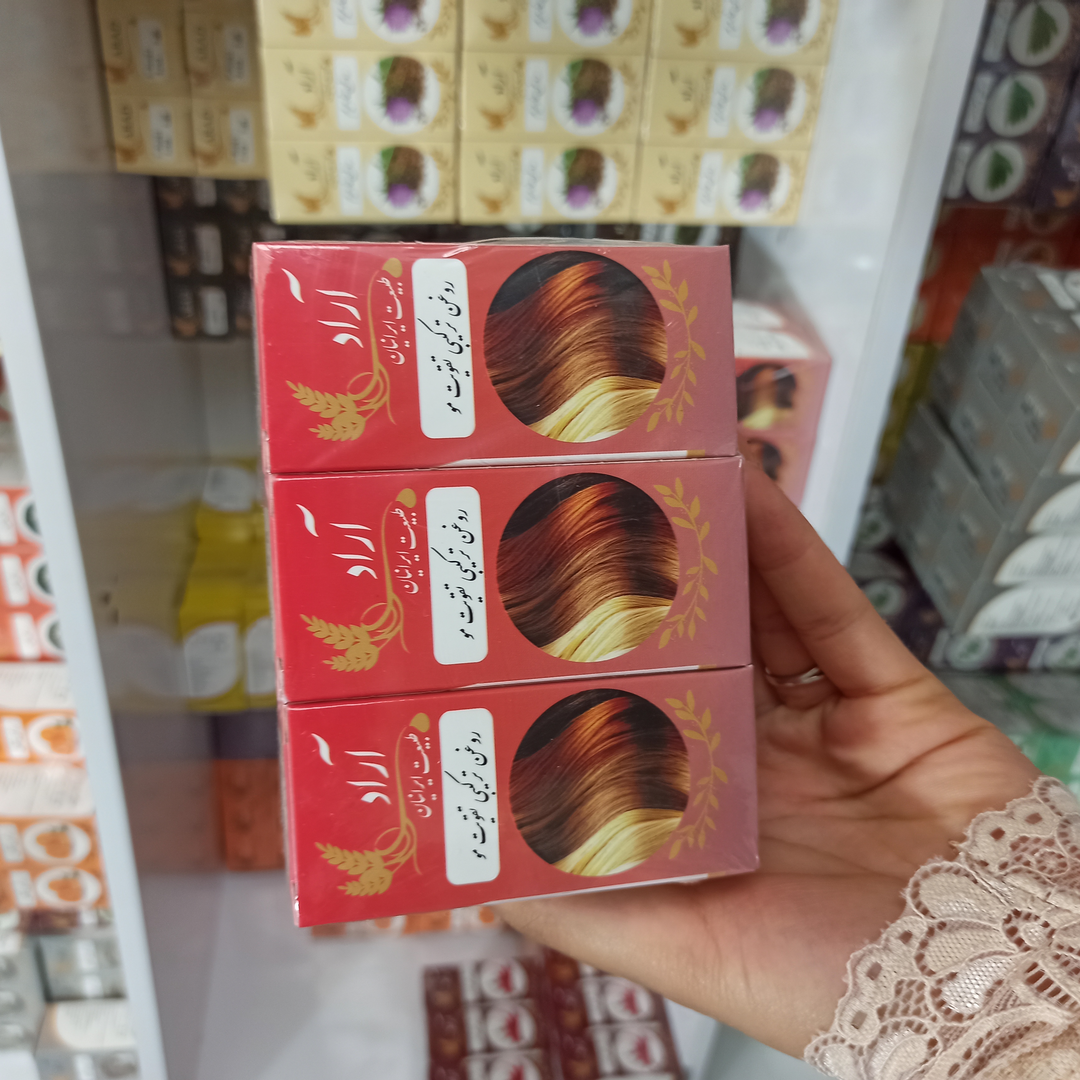 روغن  ترکیبی مو آراد طبیعت  ایرانیان100%خالص و طبیعی